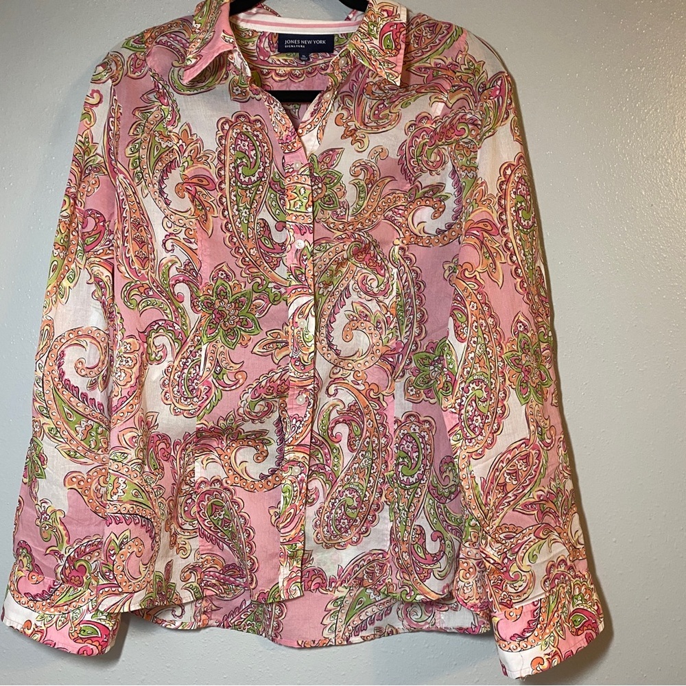 Jones New York Signature Blouse - Picture 1 of 7